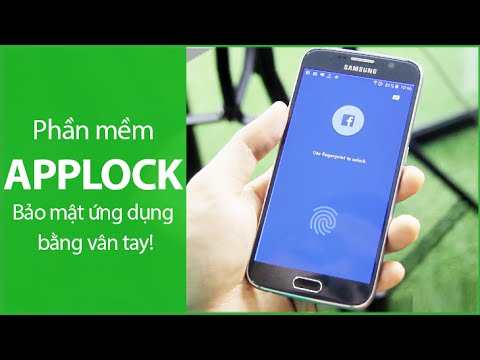 Phần mềm nhận dạng vân tay App Lock